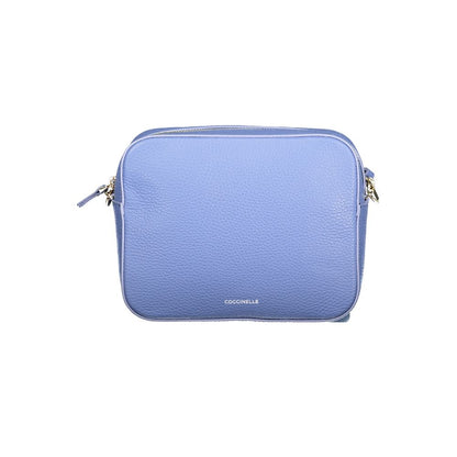 Coccinelle Hellblaue Leder Damen Handtasche