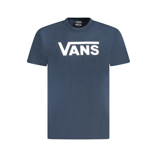 Blaues Baumwoll-T-Shirt von Vans