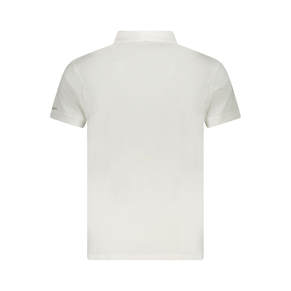 Trussardi Weißes Poloshirt aus Baumwolle für Herren
