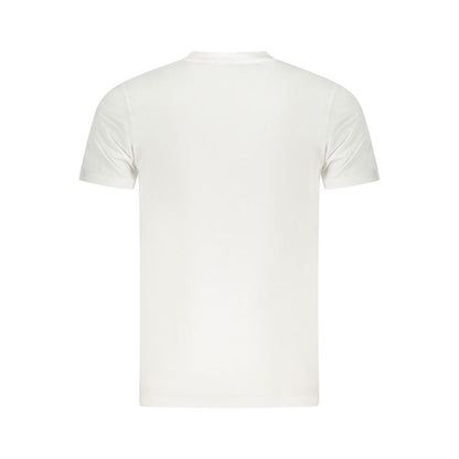 Cavalli Class Herren-T-Shirt aus weißer Baumwolle