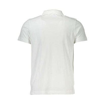Cavalli Class Poloshirt aus weißer Baumwolle für Herren