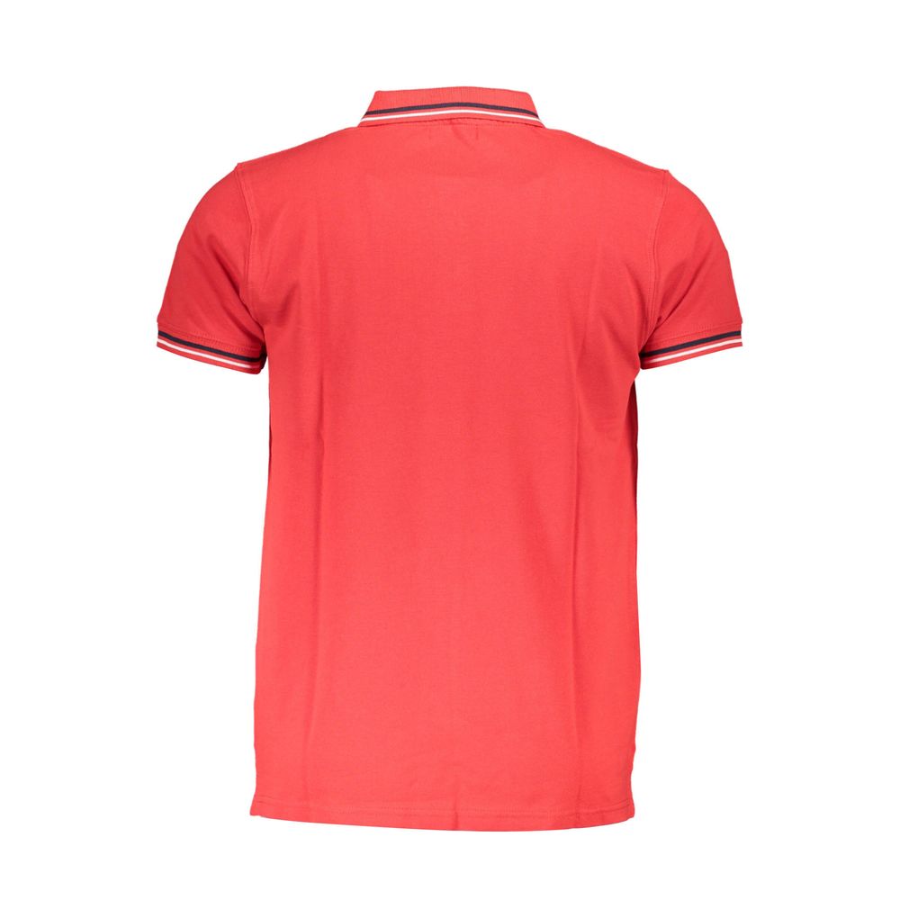 Cavalli Class Rotes Poloshirt aus Baumwolle für Herren