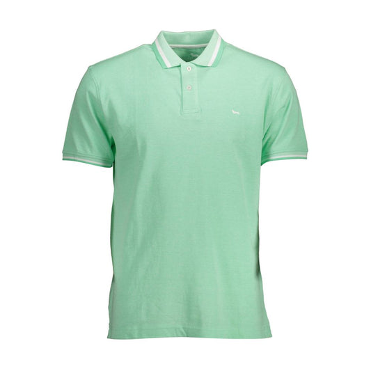 Harmont &amp; Blaine Grünes Poloshirt aus Baumwolle für Herren