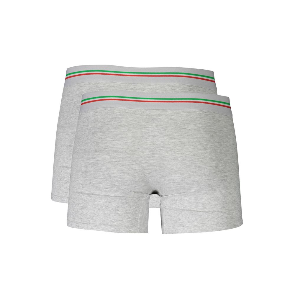Aeronautica Militare Herren-Boxershorts aus brauner Baumwolle