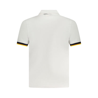 K-WAY White Cotton Polo Shirt