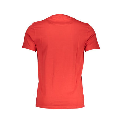 Harmont &amp; Blaine Rotes Baumwoll-T-Shirt
