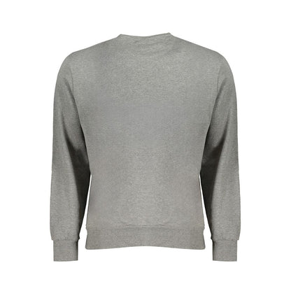 North Sails Gray Cotton Men Sweater