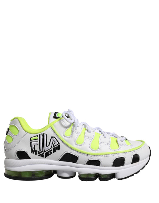 MSGM Mehrfarbige Low-Top-Turnschuhe mit Schnürung