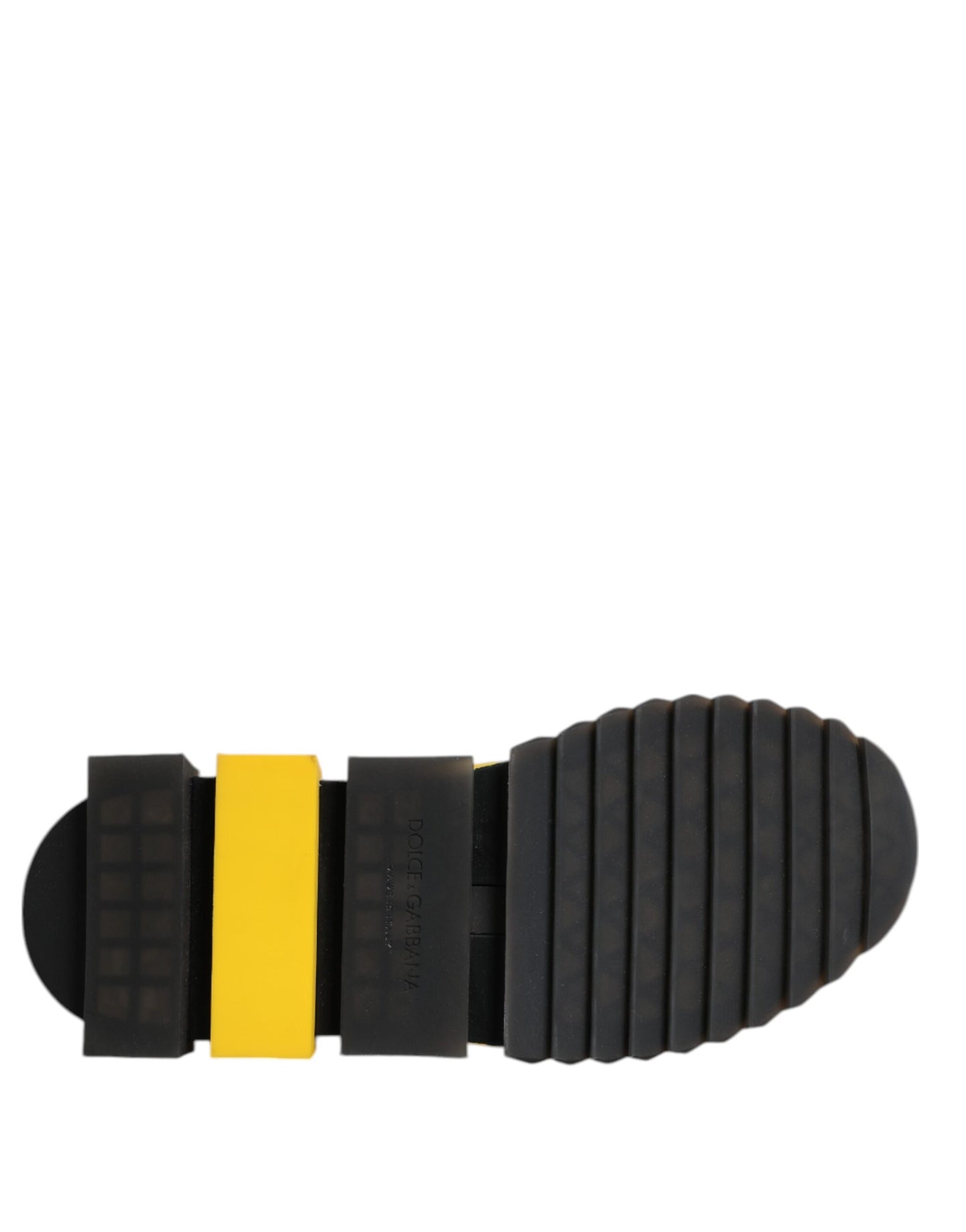 Dolce &amp; Gabbana Gelbe SORRENTO Sport Stretch Sneakers Schuhe