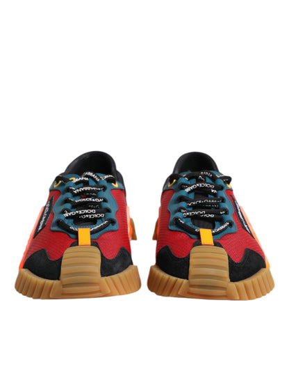Dolce &amp; Gabbana – Niedrige NS1-Sneakers mit mehrfarbigem Logo