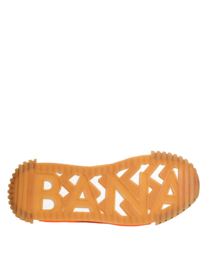 Dolce &amp; Gabbana – Niedrige NS1-Sneakers mit mehrfarbigem Logo