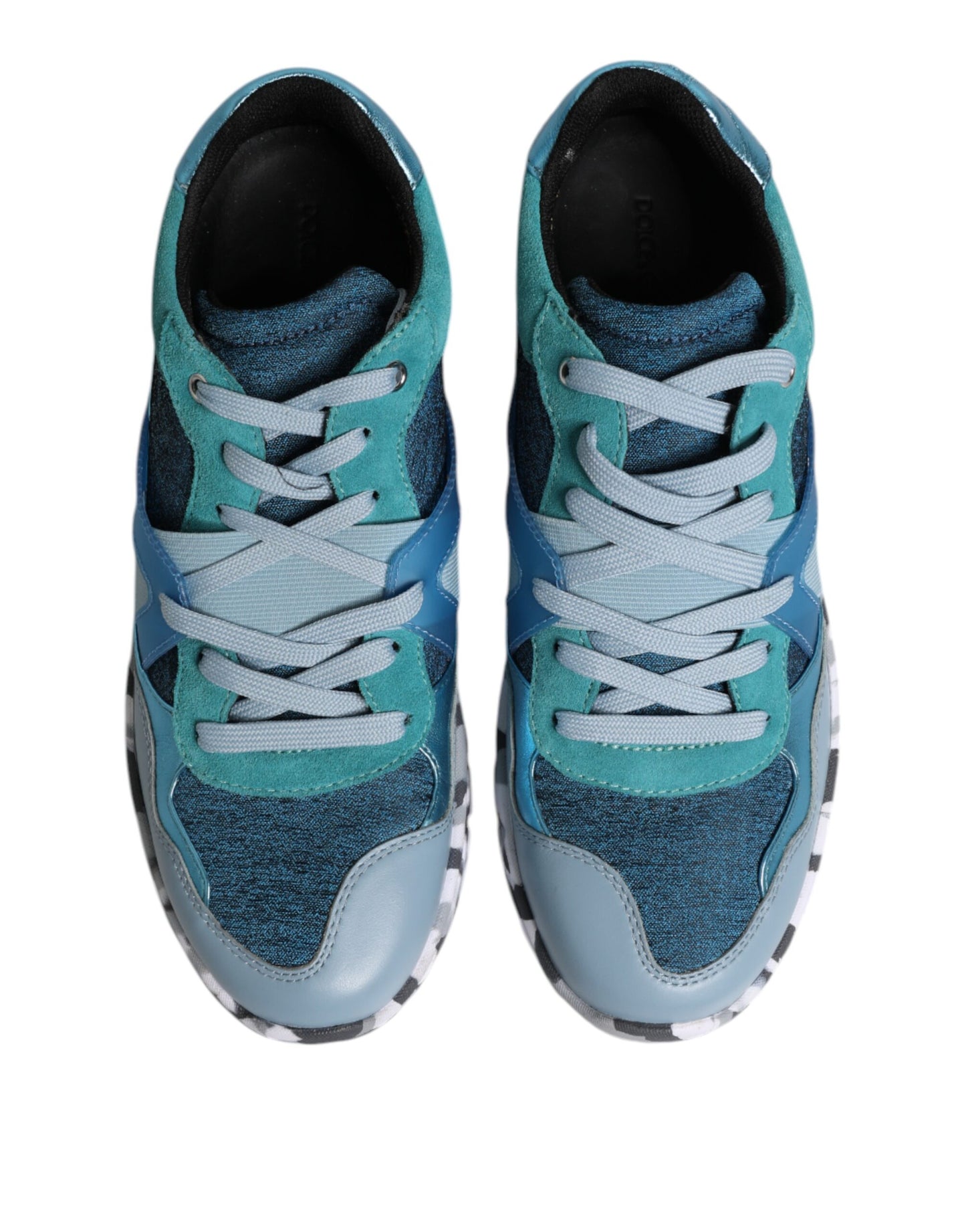 Dolce &amp; Gabbana Mehrfarbige Schnürschuhe mit niedrigem Oberteil für Herren