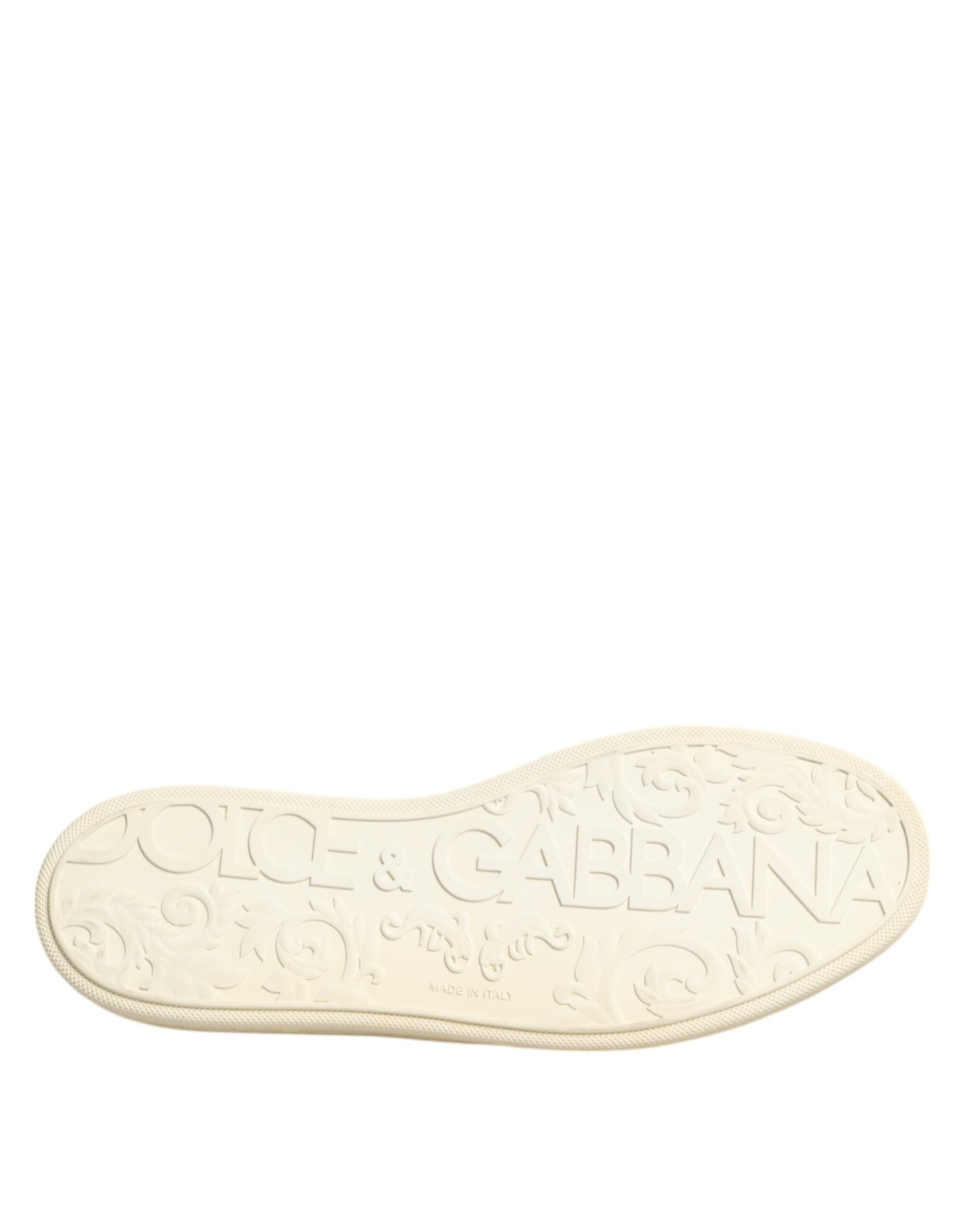 Dolce &amp; Gabbana – Niedrige Sneakers aus schwarzem Leder mit Bienenkrone