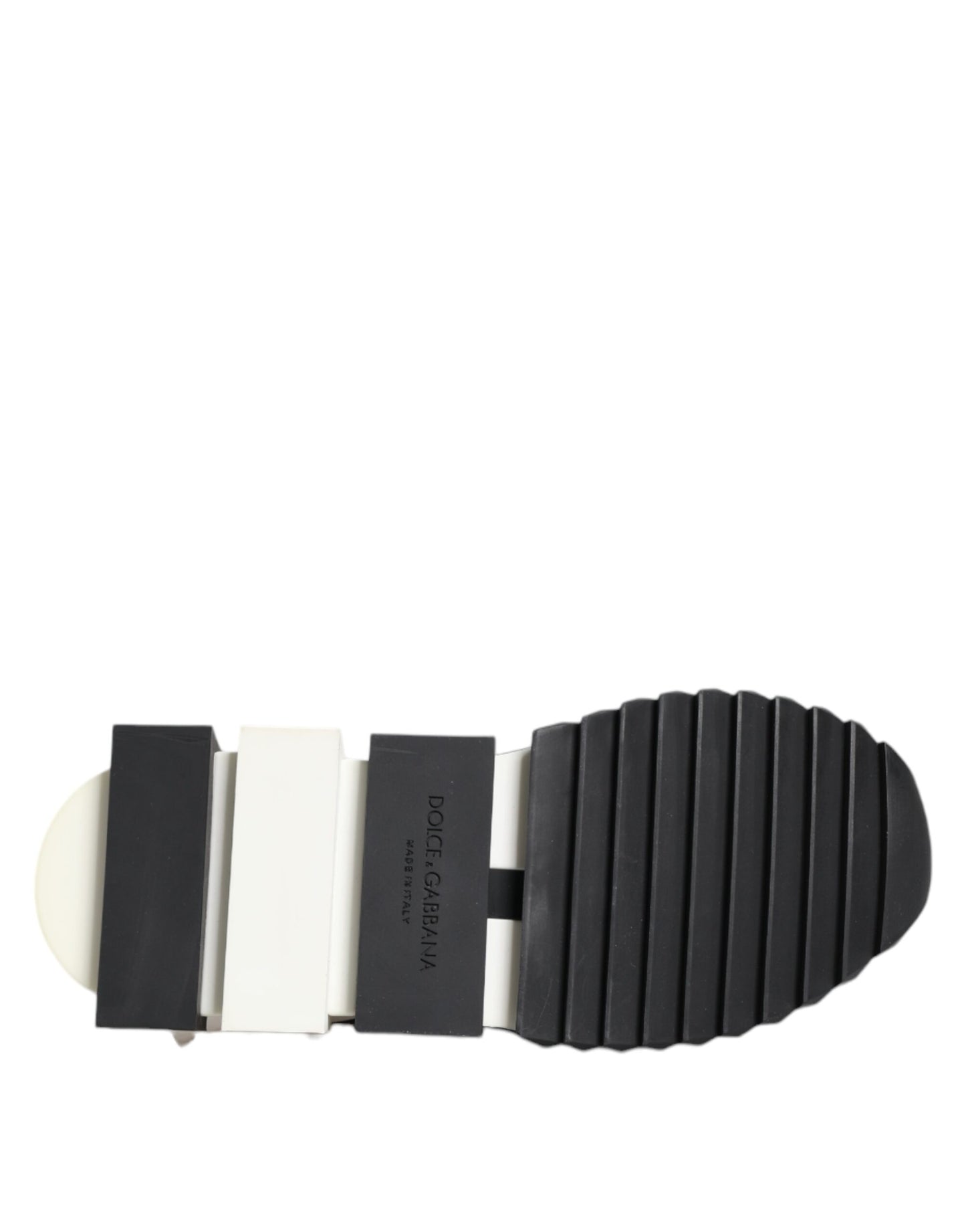 Dolce &amp; Gabbana Schwarz Weiß Sorrento Low Top Sneakers Schuhe