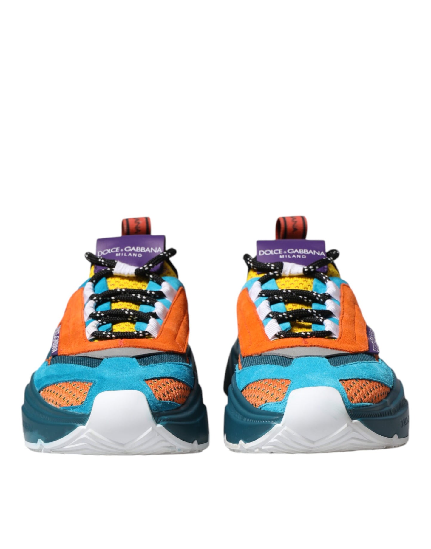 Dolce &amp; Gabbana Mehrfarbige Low Top Daymaster Sneakers Schuhe