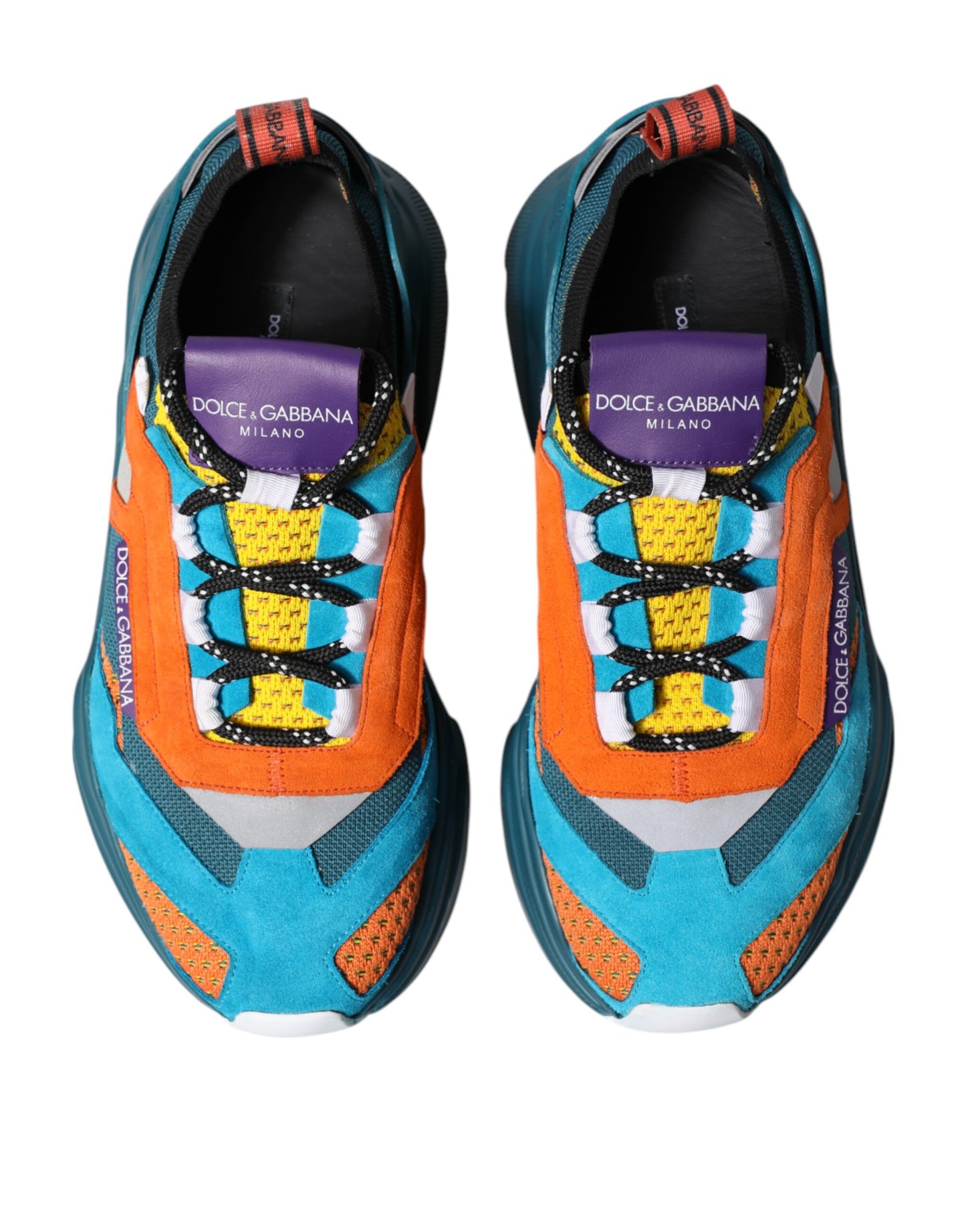 Dolce &amp; Gabbana Mehrfarbige Low Top Daymaster Sneakers Schuhe