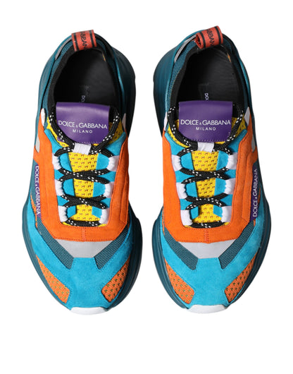 Dolce &amp; Gabbana Mehrfarbige Low Top Daymaster Sneakers Schuhe