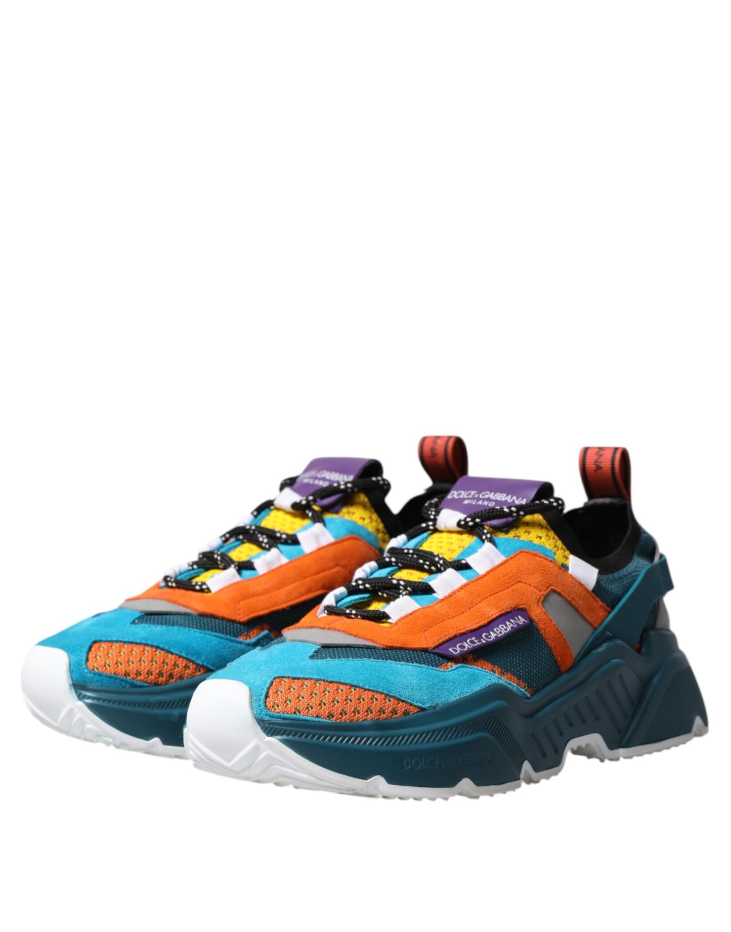 Dolce &amp; Gabbana Mehrfarbige Low Top Daymaster Sneakers Schuhe