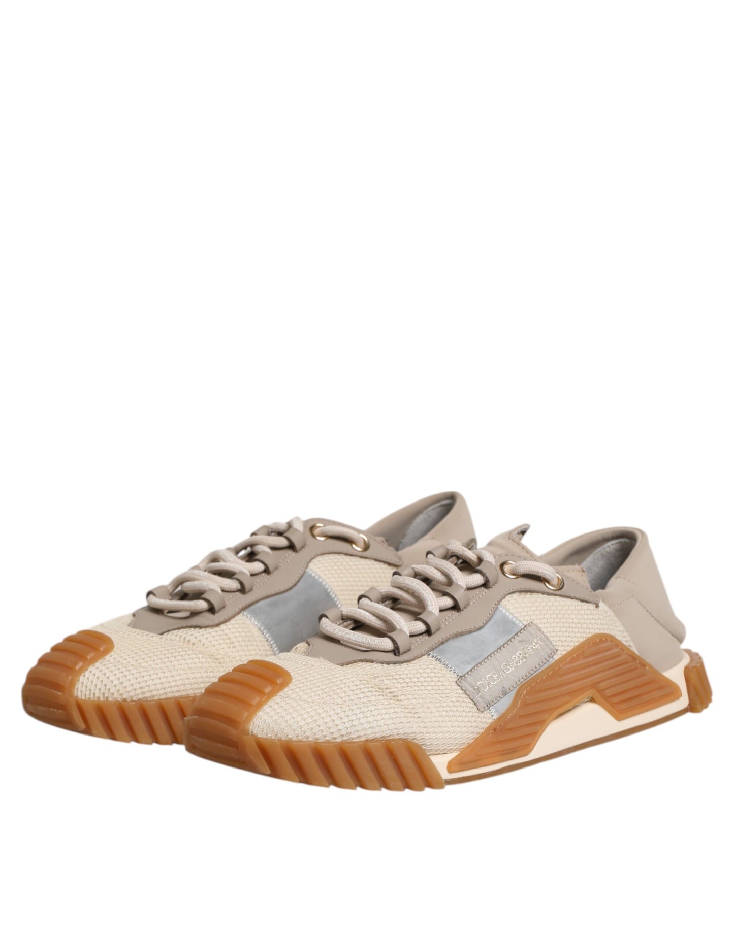 Dolce &amp; Gabbana – Mehrfarbige Low-Top-Sneakers „NS1“ mit Schnürung