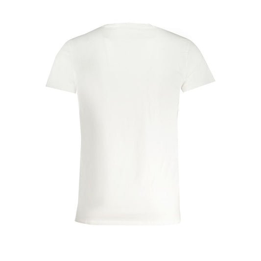 Weißes Baumwoll-T-Shirt von Trussardi