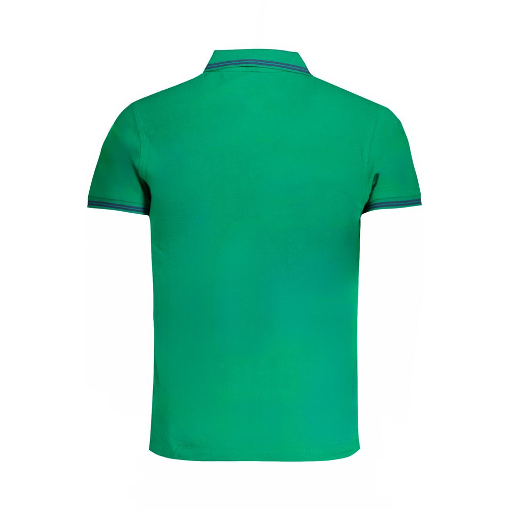 Grünes Poloshirt aus Baumwolle von Cavalli Class