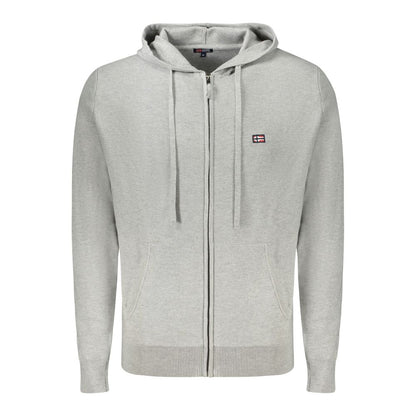 Norway 1963 Grigio Poliammide Men's Cardigan