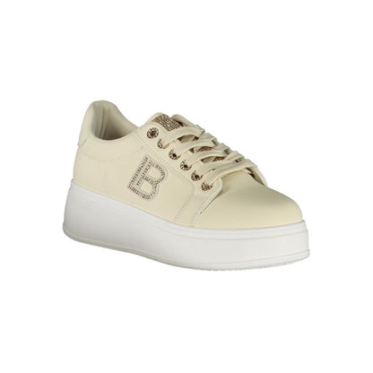 Laura Biagiotti Beige Polyester Damen Sneaker