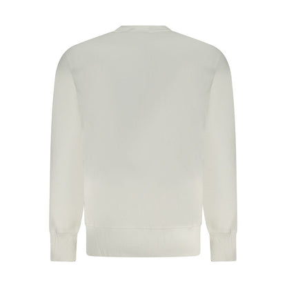 Calvin Klein Weißer Baumwollpullover für Herren