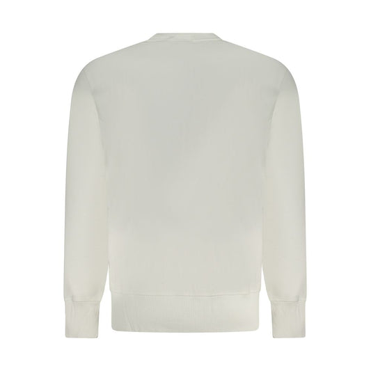 Calvin Klein Weißer Baumwollpullover für Herren
