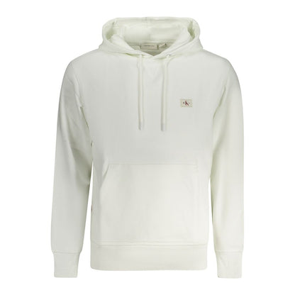 Calvin Klein Weißer Baumwollpullover für Herren