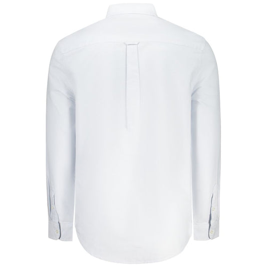 Tommy Hilfiger – Blaues Baumwollhemd für Herren