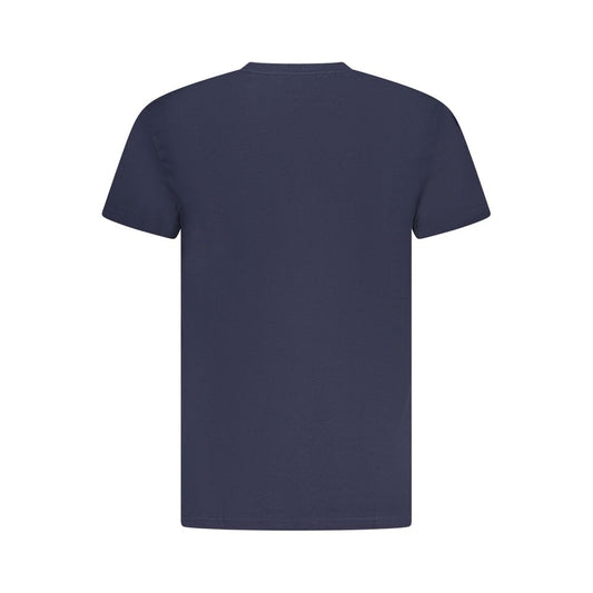 Tommy Hilfiger – Blaues Baumwoll-T-Shirt für Herren