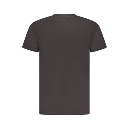 Tommy Hilfiger – Schwarzes Baumwoll-T-Shirt für Herren