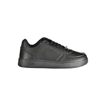 Gas Black Polyester Women Sneaker