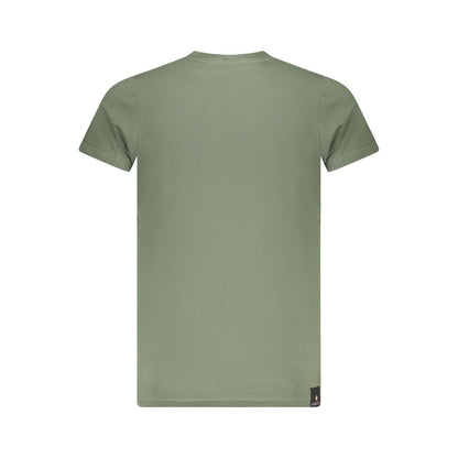 Grünes Baumwoll-T-Shirt der Accademia Militare