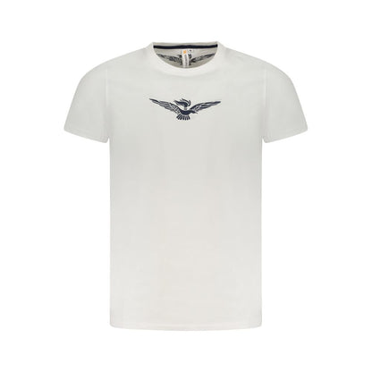 Weißes Baumwoll-T-Shirt der Accademia Militare