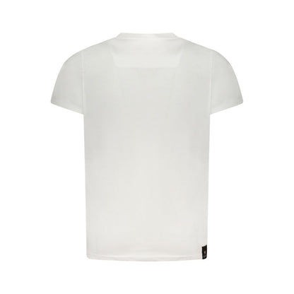 Weißes Baumwoll-T-Shirt der Accademia Militare