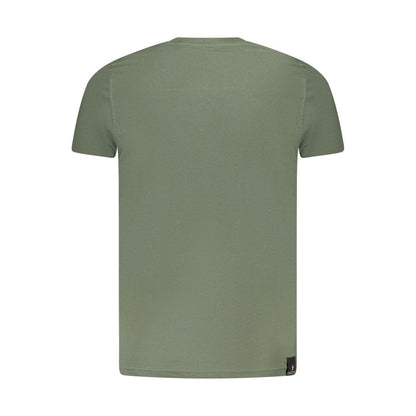 Grünes Baumwoll-T-Shirt der Accademia Militare