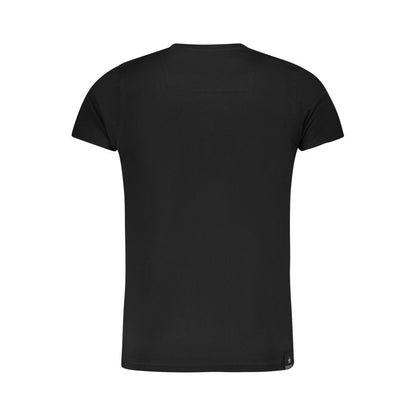Schwarzes Baumwoll-T-Shirt von Accademia Militare