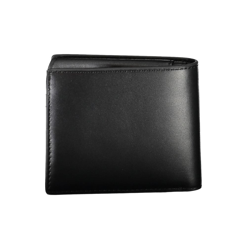 Tommy Hilfiger – Schwarze Lederbrieftasche