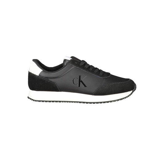 Calvin Klein – Schwarzer Polyester-Sneaker