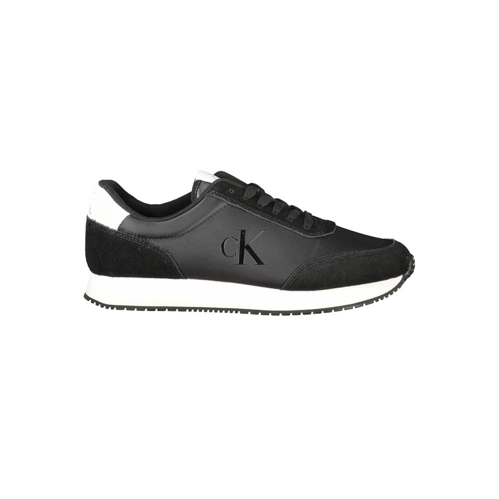 Calvin Klein – Schwarzer Polyester-Sneaker