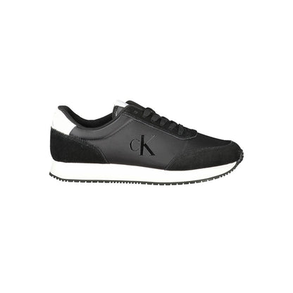 Calvin Klein – Schwarzer Polyester-Sneaker