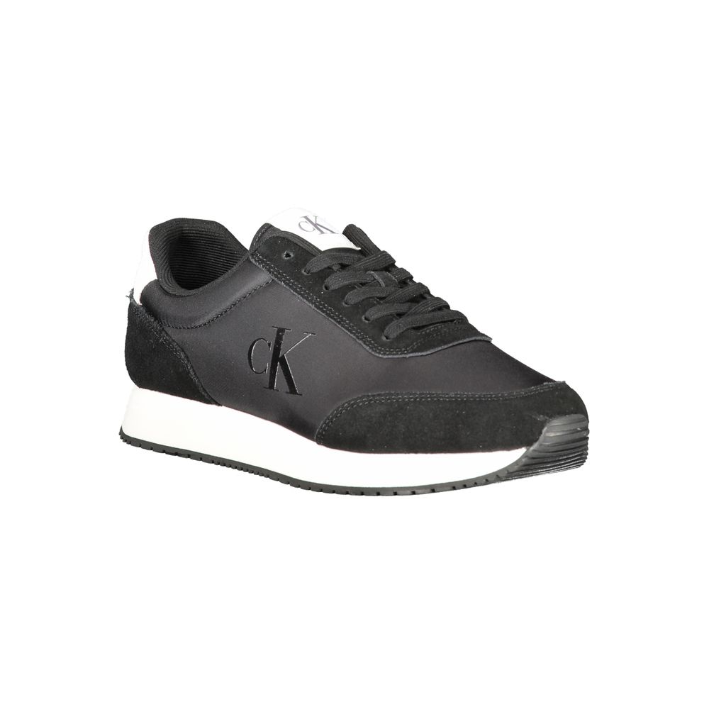 Calvin Klein – Schwarzer Polyester-Sneaker