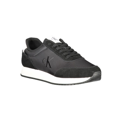 Calvin Klein – Schwarzer Polyester-Sneaker