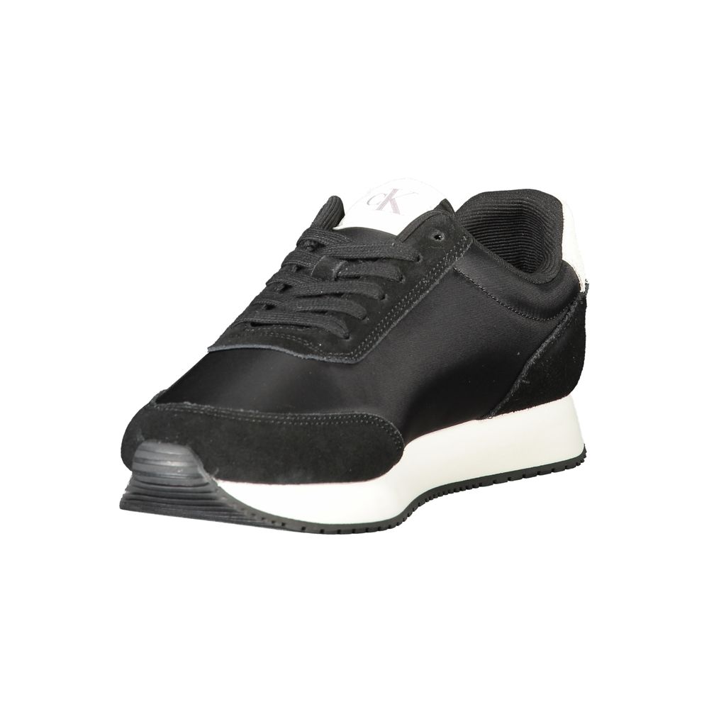 Calvin Klein – Schwarzer Polyester-Sneaker