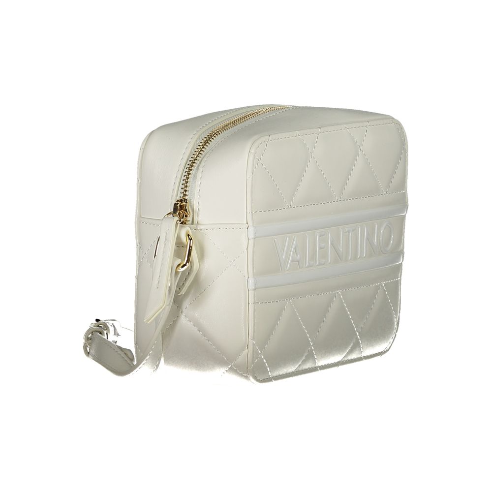 Mario Valentino – Weiße Polyethylen-Handtasche