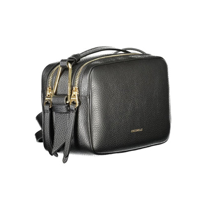 Coccinelle Schwarze Lederhandtasche