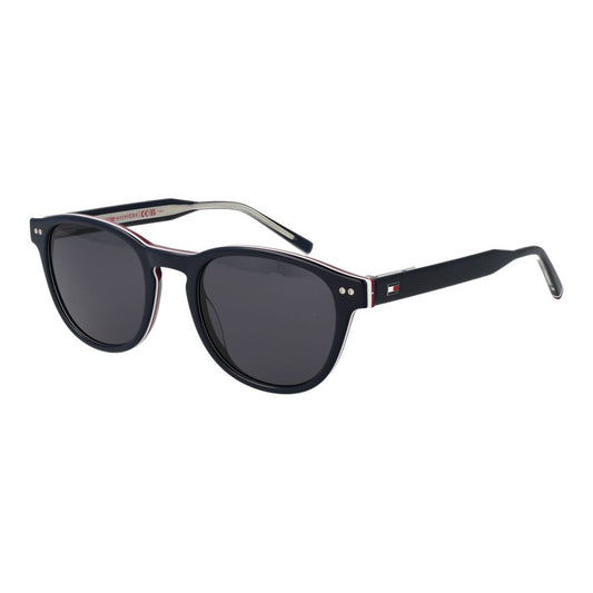 Tommy Hilfiger Blaue Acetat-Sonnenbrille