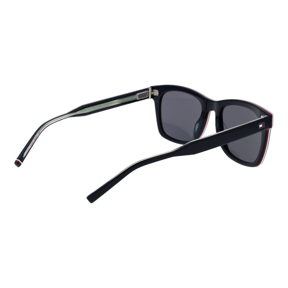 Tommy Hilfiger Blaue Acetat-Sonnenbrille